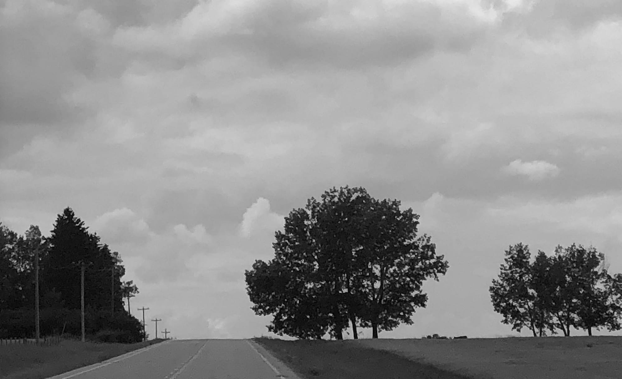 A panoramic vista somewhere in central Alberta